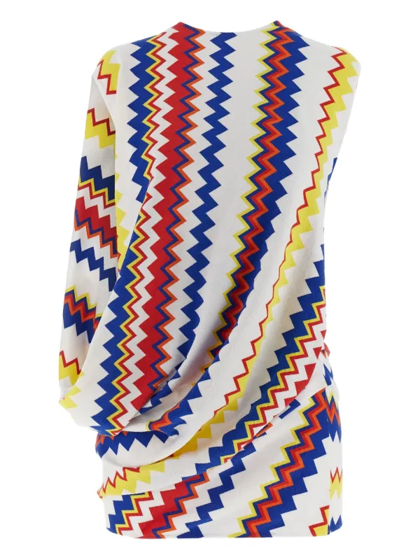 Missoni Peplos Top in White