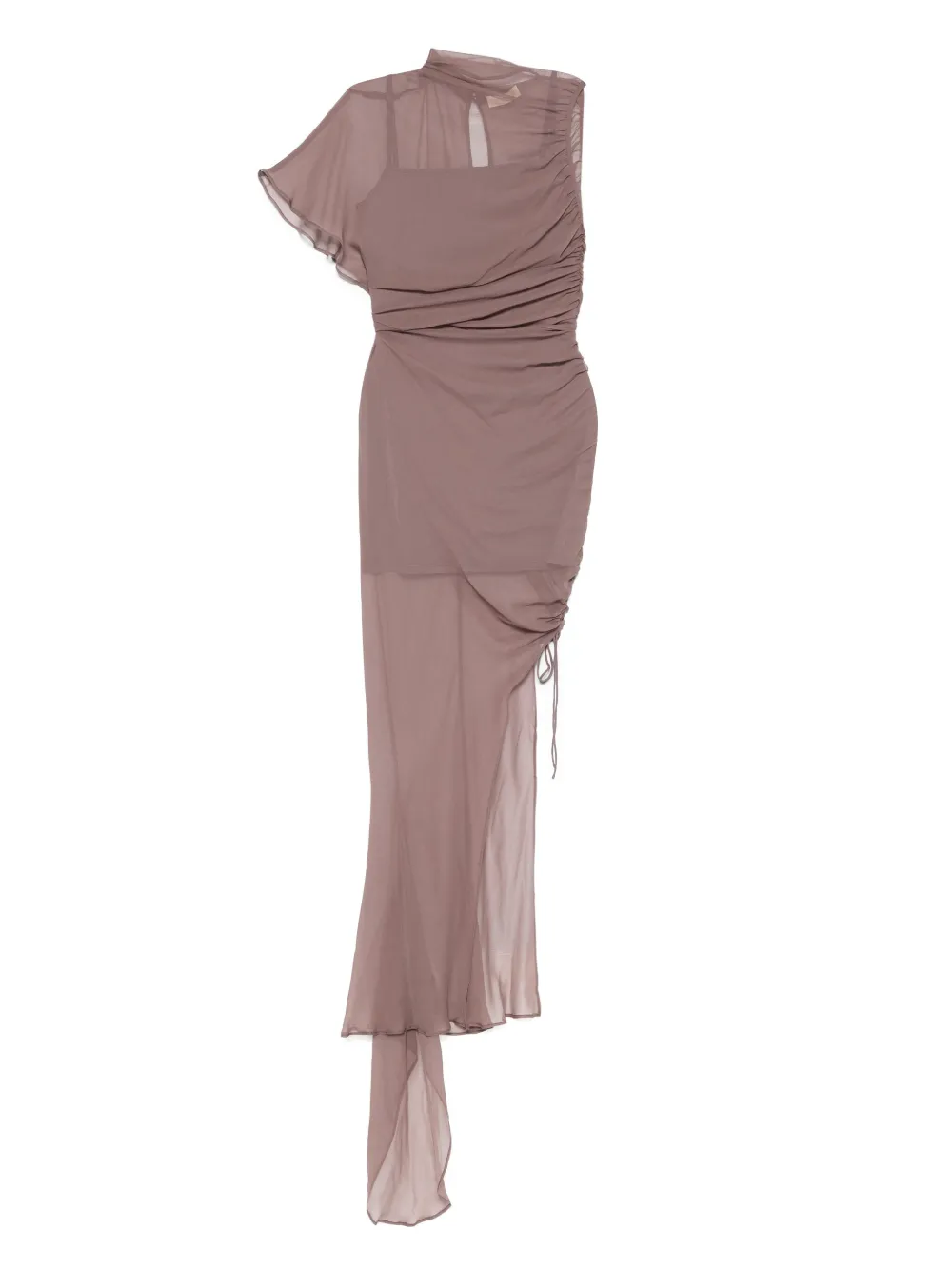 semi-sheer dress