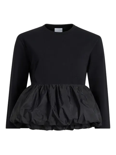 Patou bubble-hem top