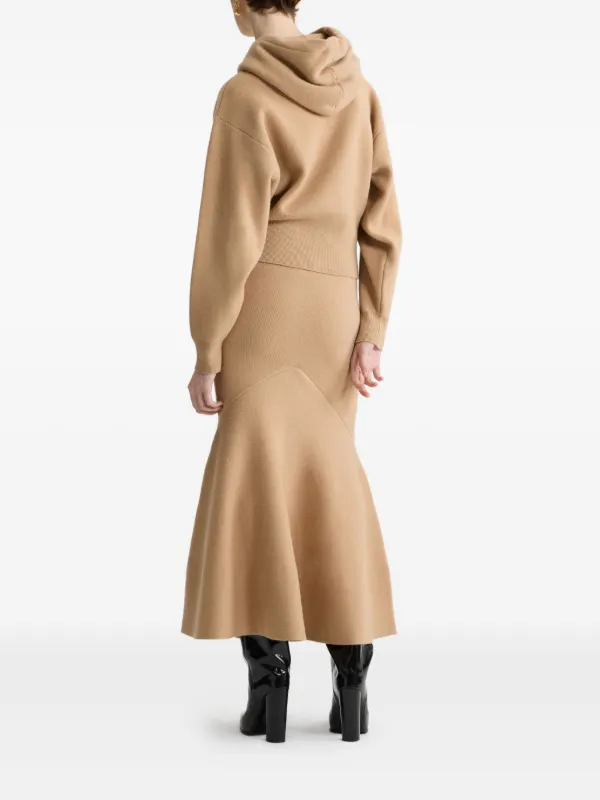 Patou ジップアップ パーカー | ブラウン | FARFETCH JP