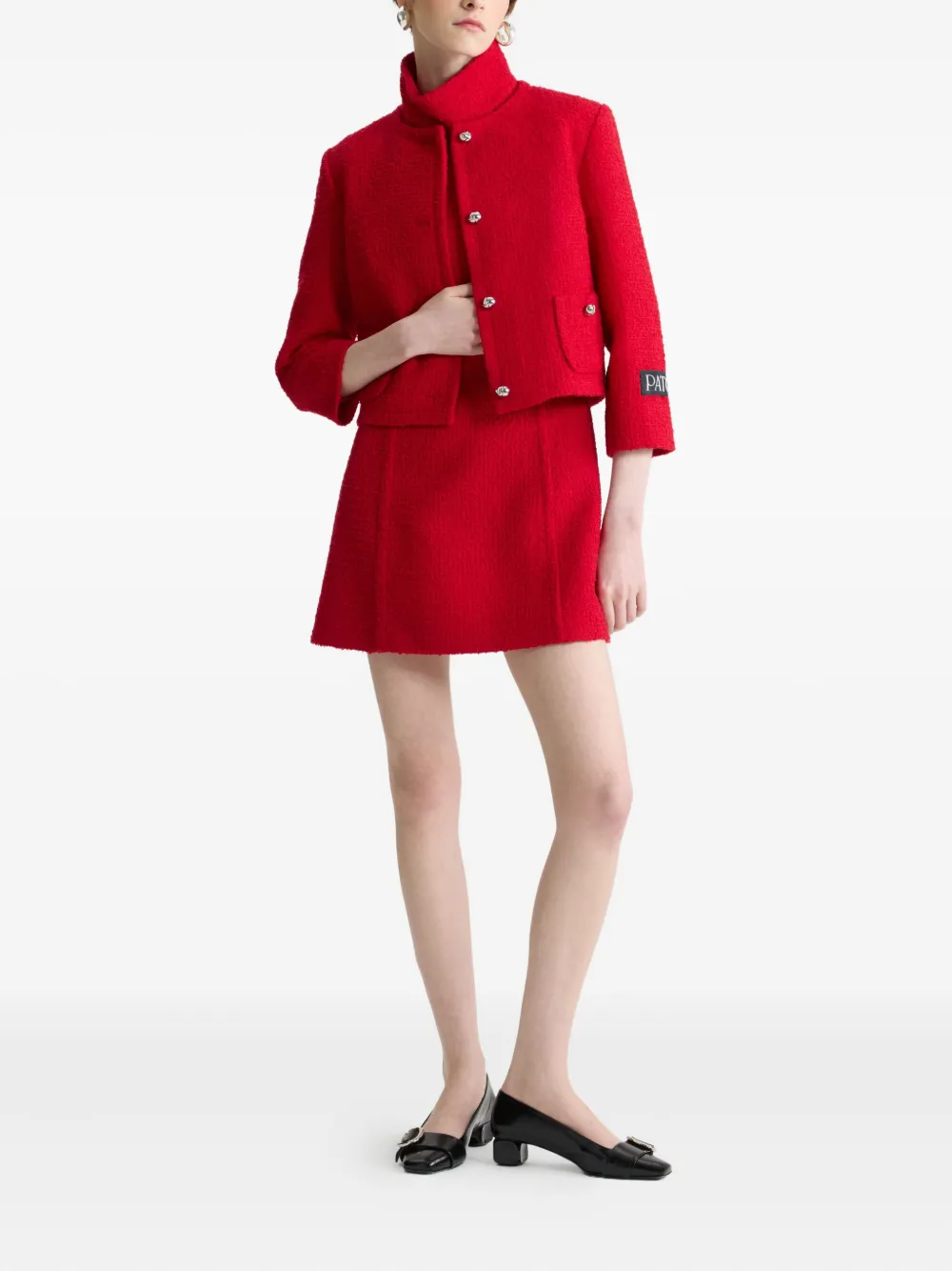 Patou collarless tweed jacket | Tweed Jackets | Image 2