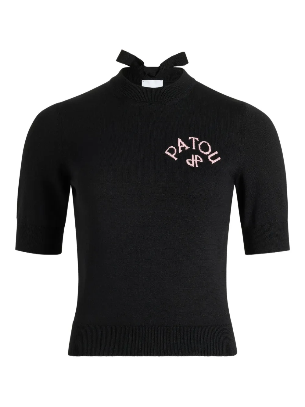 Patou logo-embroidered sweater | Black | Image 1