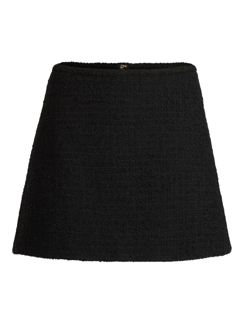 Patou tweed A-line mini skirt | Black | Image 1