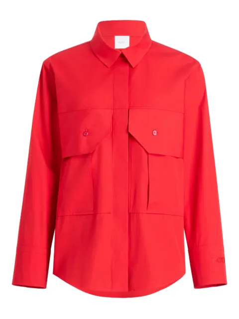 Patou pocket-detail organic cotton shirt