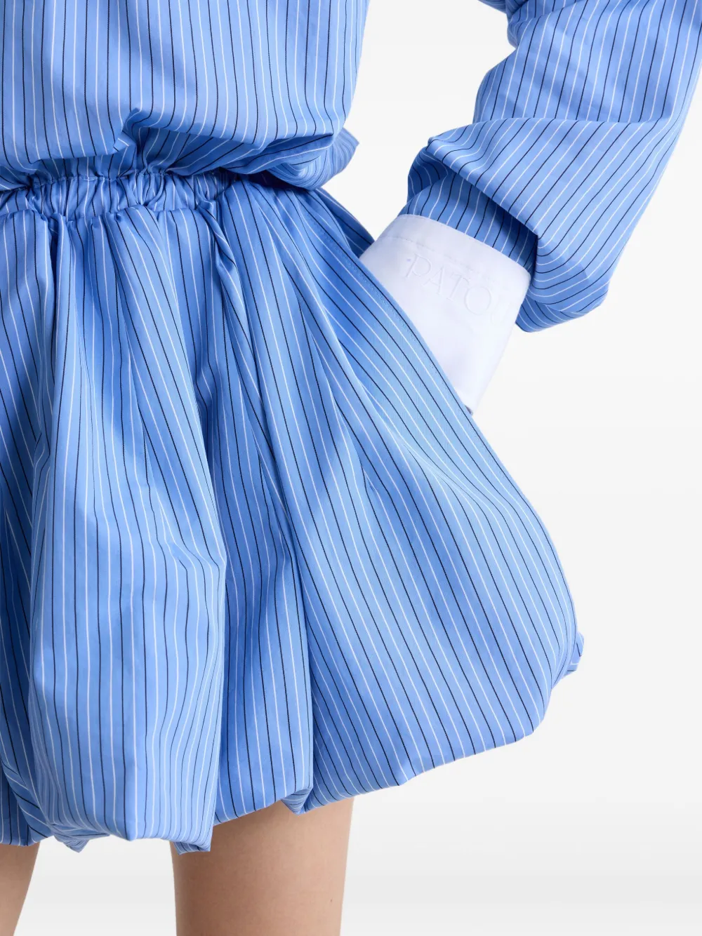 Patou Gestreepte jurk Blauw
