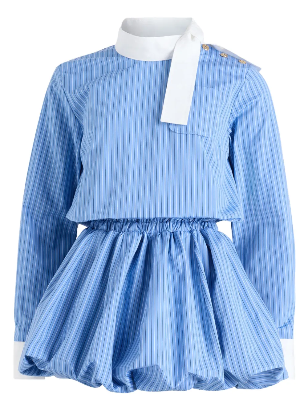 Patou Gestreepte jurk Blauw