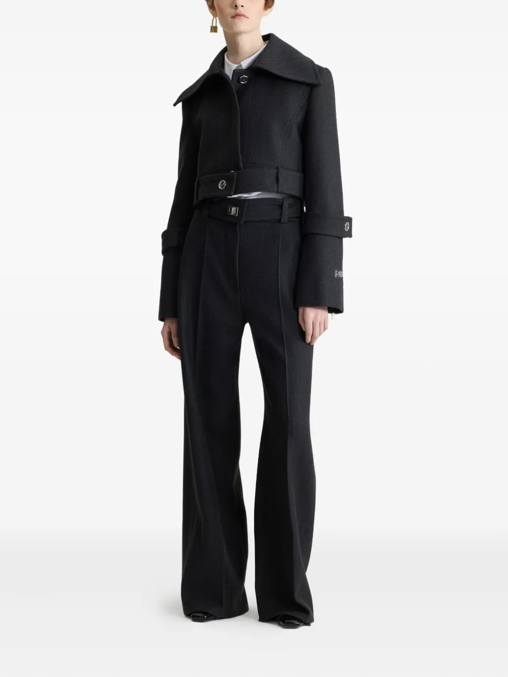 Patou Cropped jack Grijs