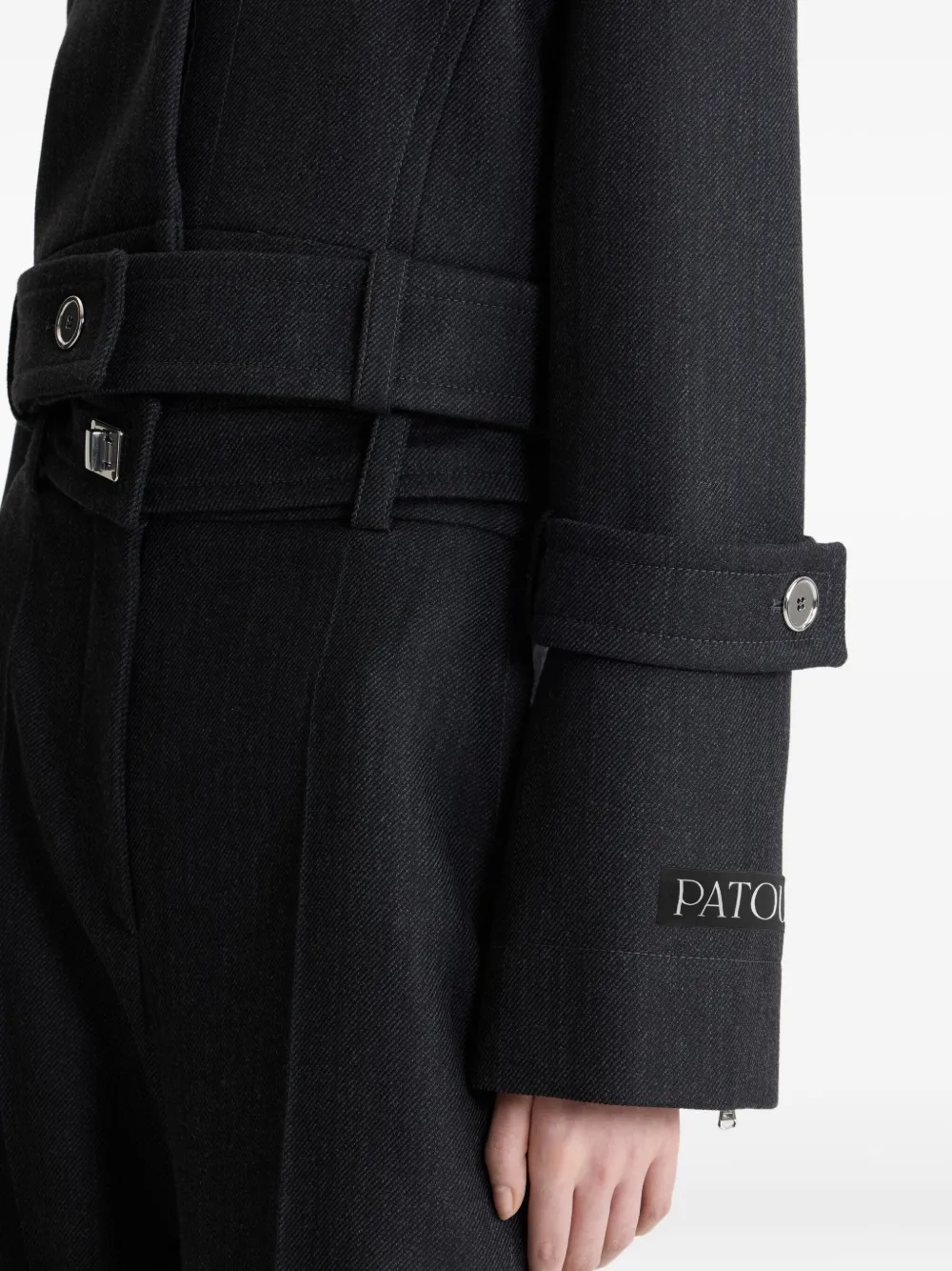 Patou Cropped jack Grijs