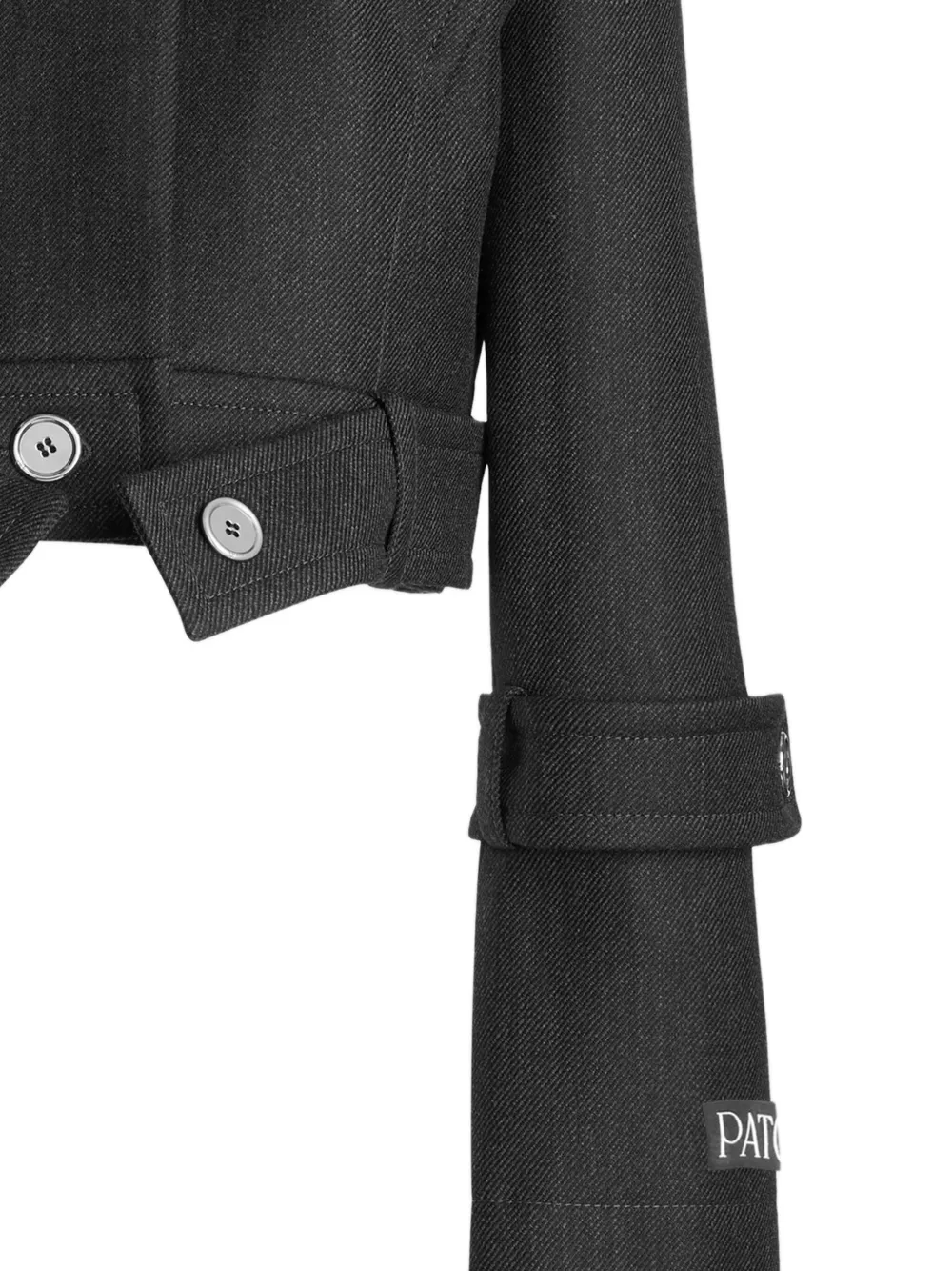 Patou Cropped jack Grijs