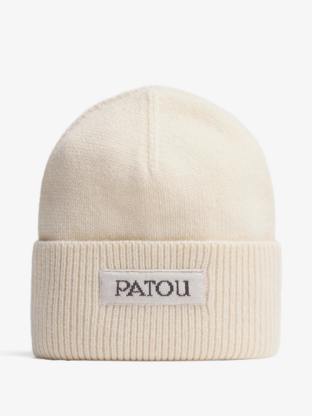 Patou logo-patch beanie beanie | White | Image 1