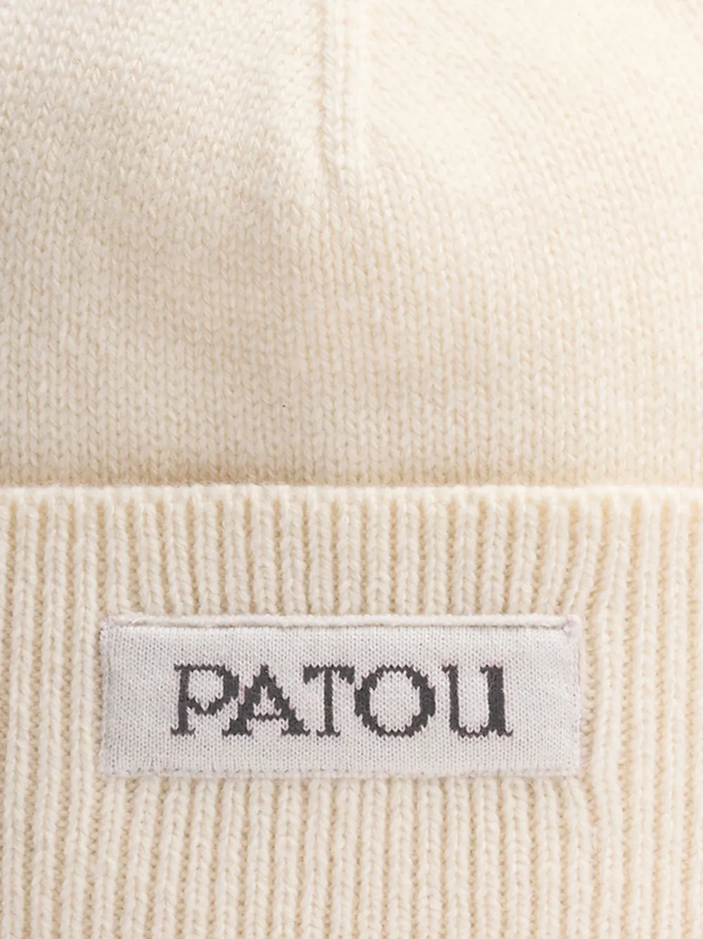 Patou logo-patch beanie beanie | Men | Image 2