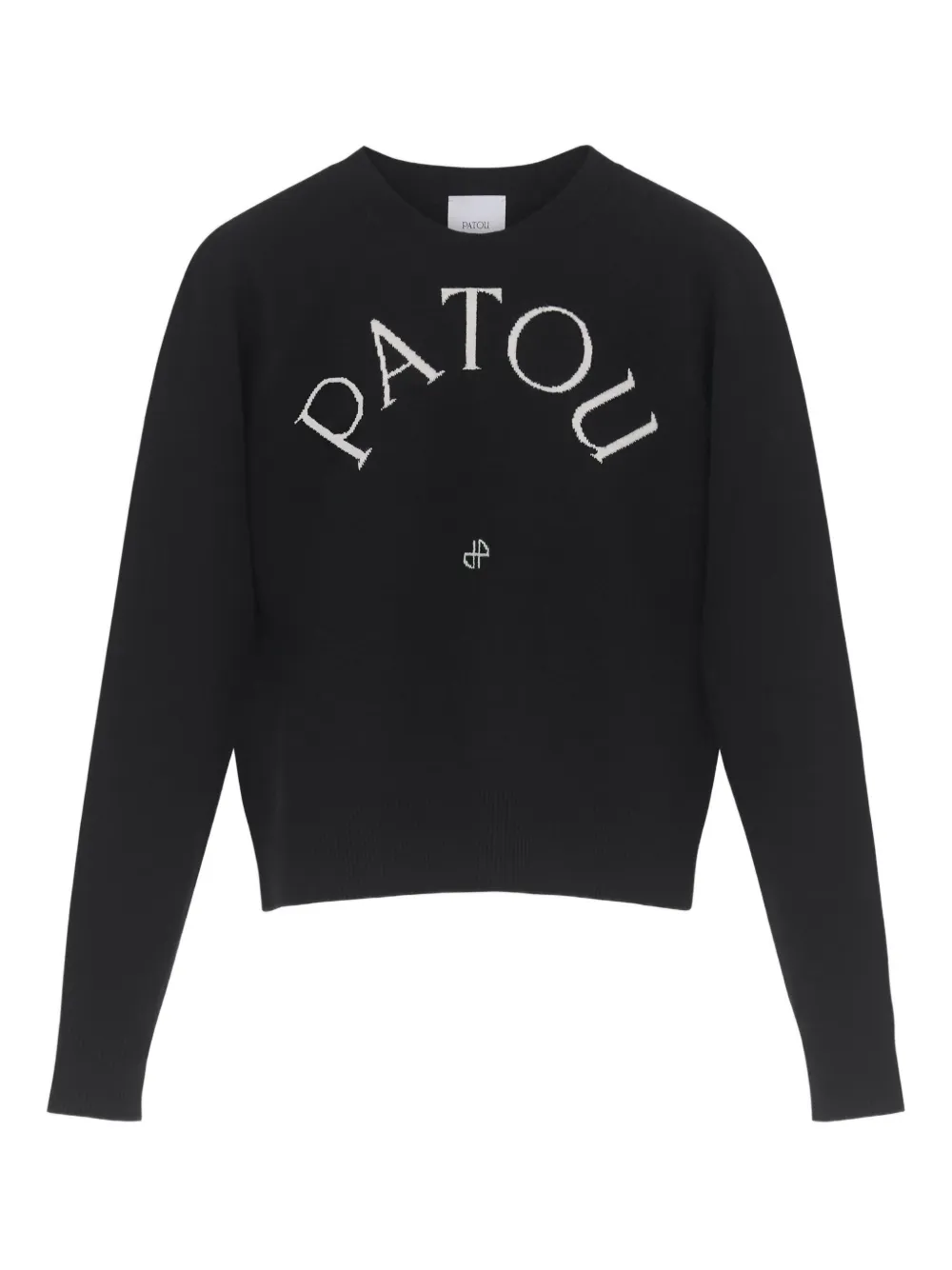 Patou ロゴ セーター - ブラック Patou ロゴ セーター - ブラック