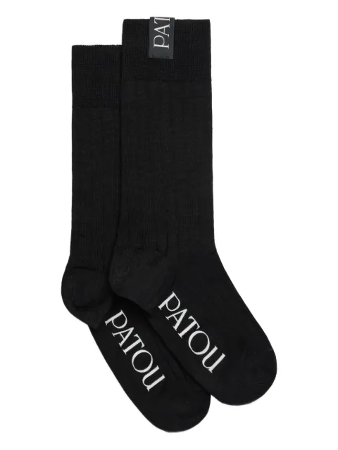 Patou ribbed socks