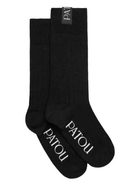 Patou calcetines tejidos de canalé