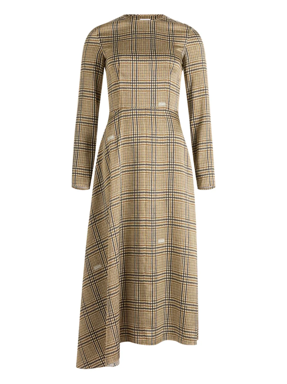 Patou Asymmetrische jurk Beige