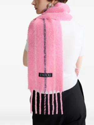 スカーフ PATOU Woman Scarf Pink AC0720198 425P Patou Scarves for Women | Shop Now on FARFETCH