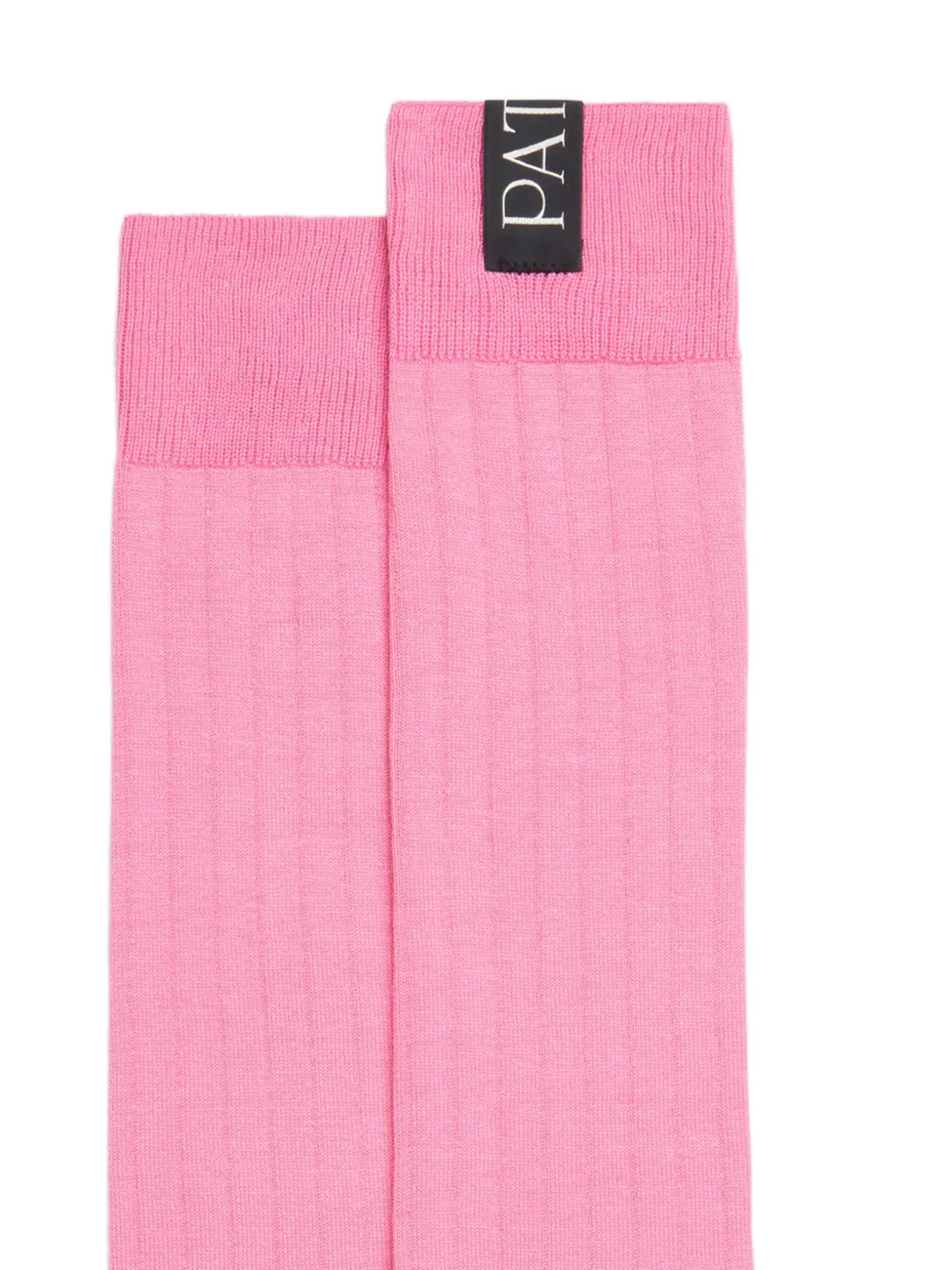 Patou ribbed knee-high socks | Image 2