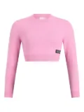 Patou merino-cashmere sweater - Pink
