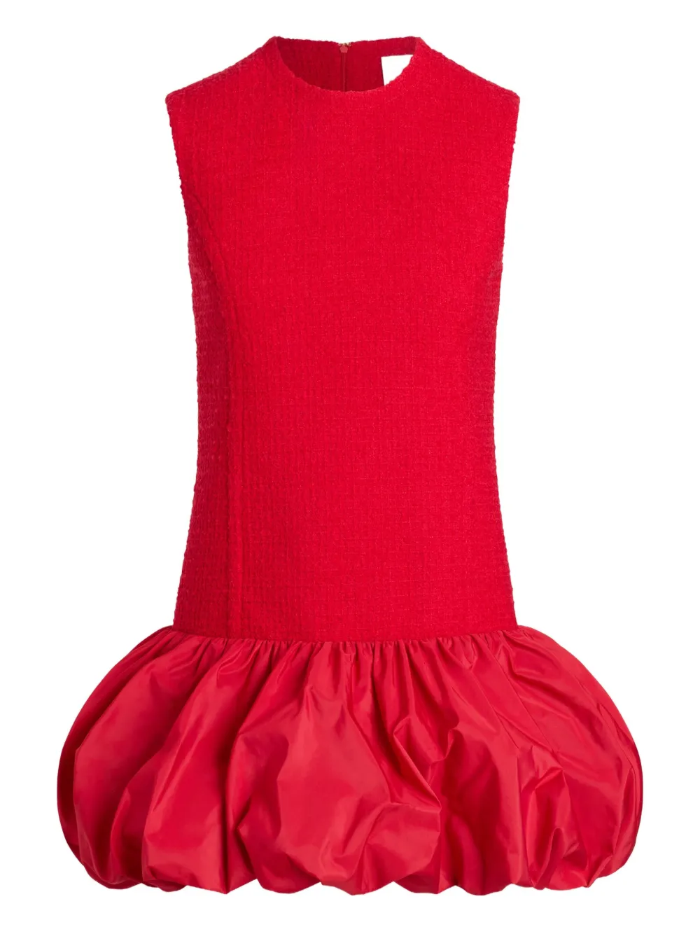Patou Tweed ballonjurk Rood