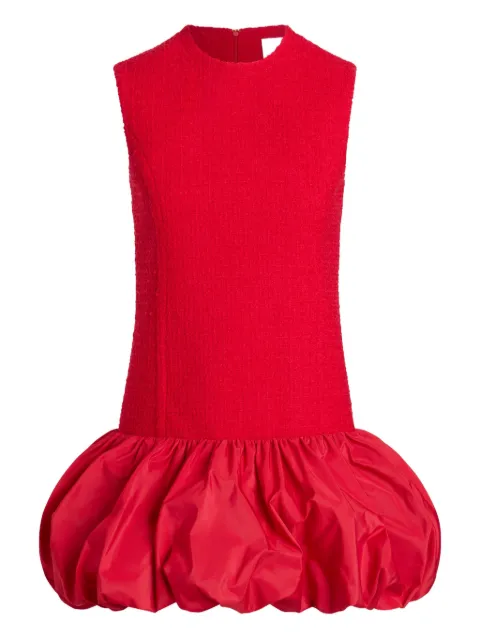 Patou tweed bubble-hem dress