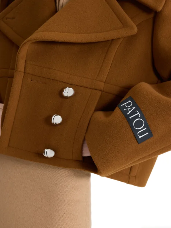 Patou double-breasted Wool Jacket | FARFETCH