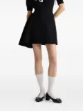 Patou asymmetric tweed skirt - Black