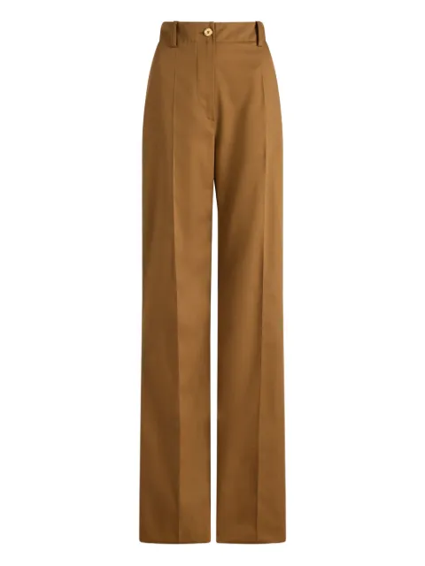 Patou gabardine trousers