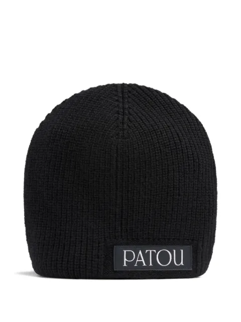 Patou wool logo beanie