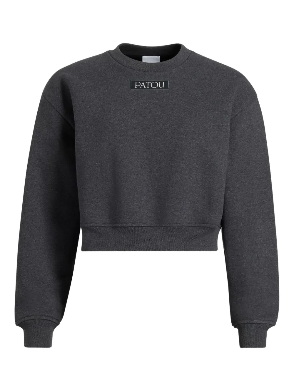 Patou Sweater met logopatch Grijs