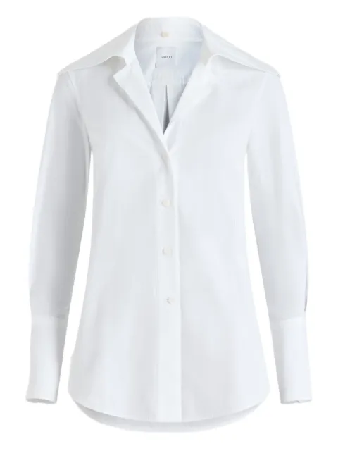 Patou long-sleeve cotton shirt 
