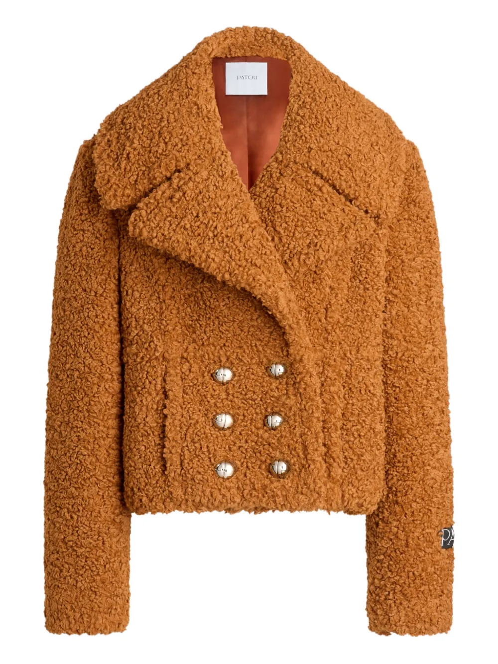 double-breasted coat