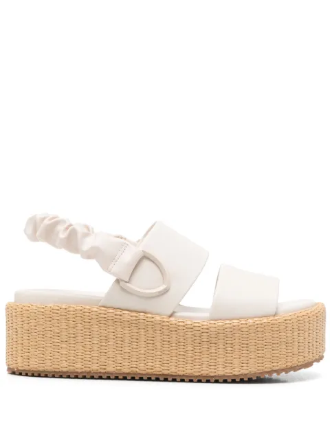 Blauer 50mm round-toe platform sandals