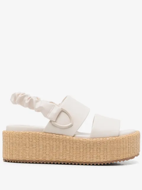 Blauer 50mm round-toe platform sandals