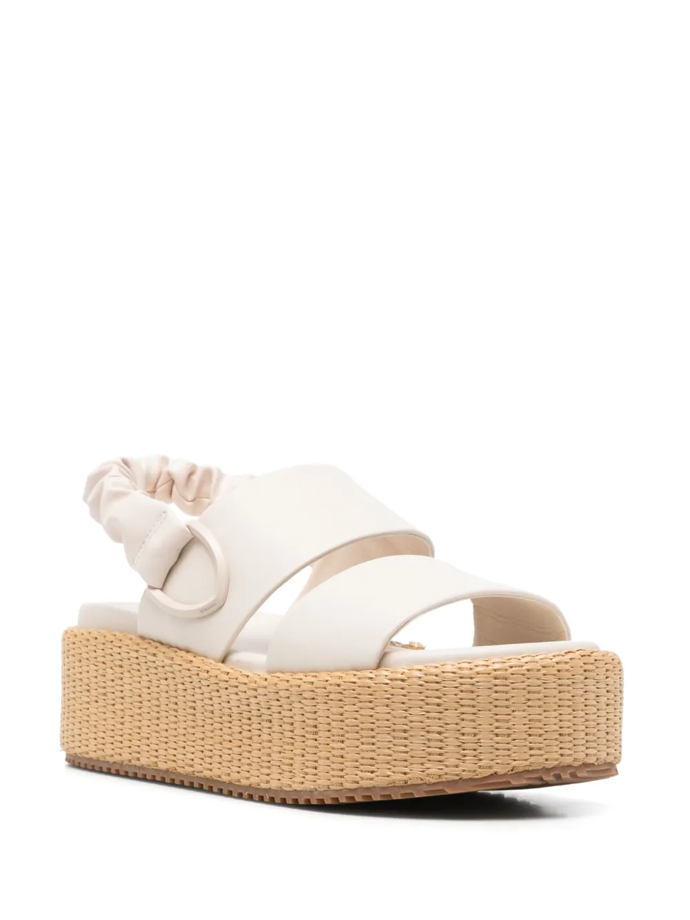 Blauer 50mm round-toe platform sandals | Heeled Sandals | Image 2