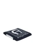 Aigner Kids logo-print blanket - Blue
