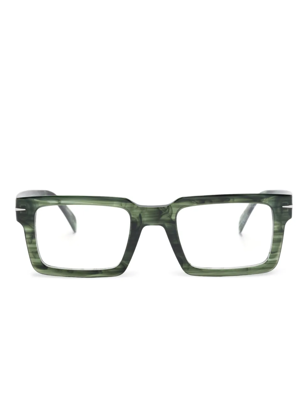 Eyewear by David Beckham rectangle glasses | verde | Image 1