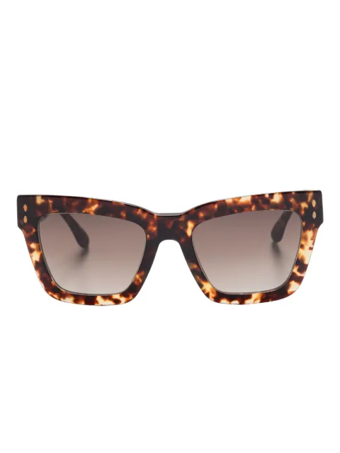 Isabel Marant Eyewear  tortoiseshell geometric sunglasses