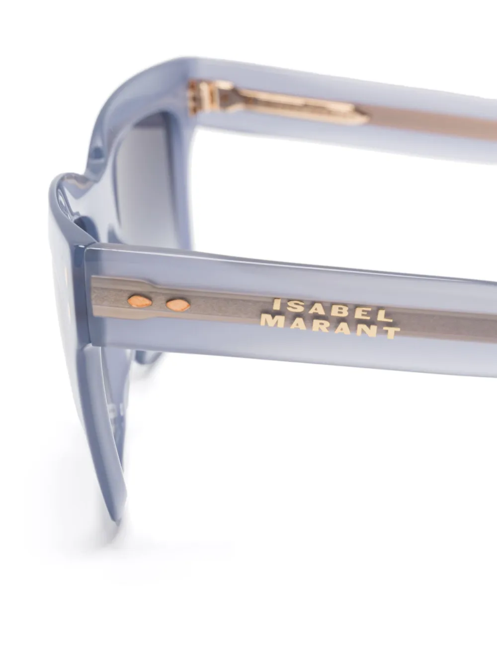 Isabel Marant Eyewear grey rectangle sunglasses Grijs