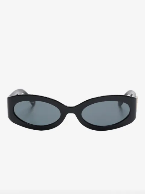 DSQUARED2 EYEWEAR lentes de sol con armazón ovalada y logo