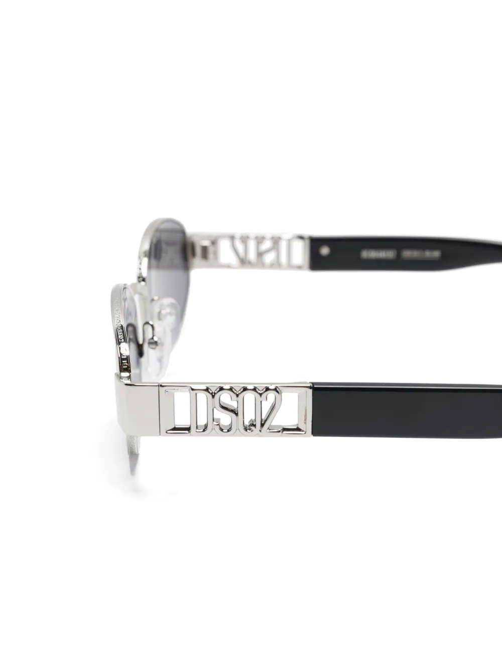 DSQUARED2 oval-frame sunglasses Zwart