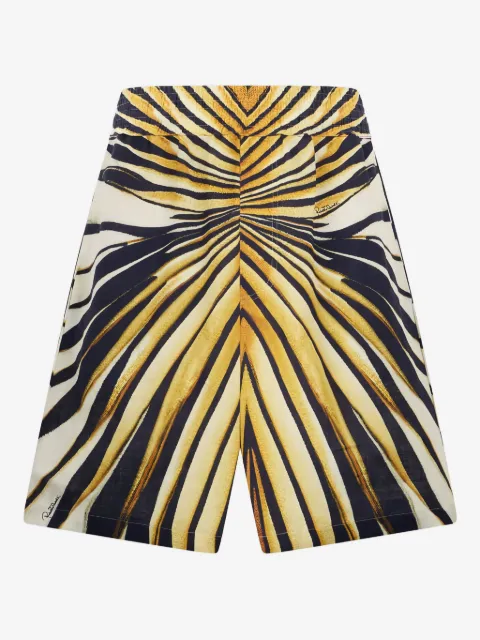Roberto Cavalli Shorts mit Ray of Gold-Print