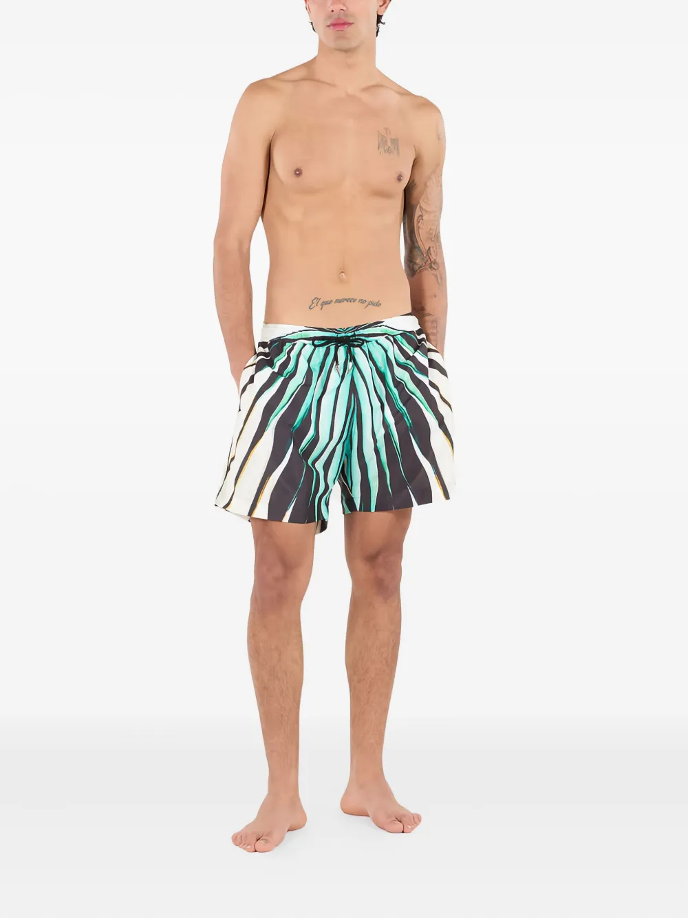 Roberto Cavalli drawstring swim shorts | Swim & Board Shorts | Image 2