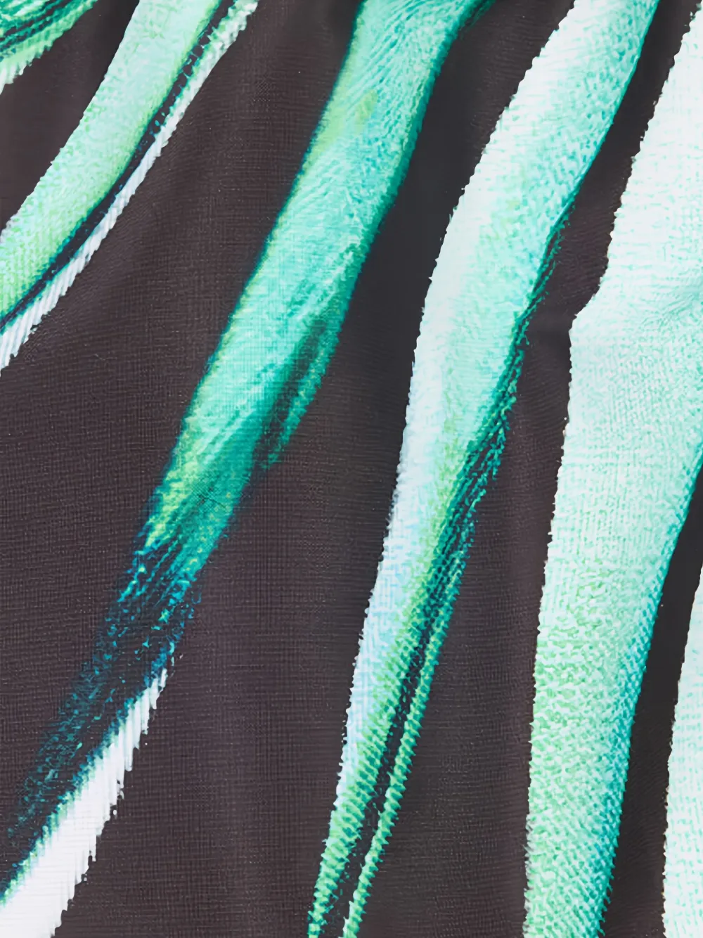 Roberto Cavalli Drawstring Swim Shorts In Green