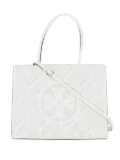 Tory Burch cut-out pattern tote bag - White