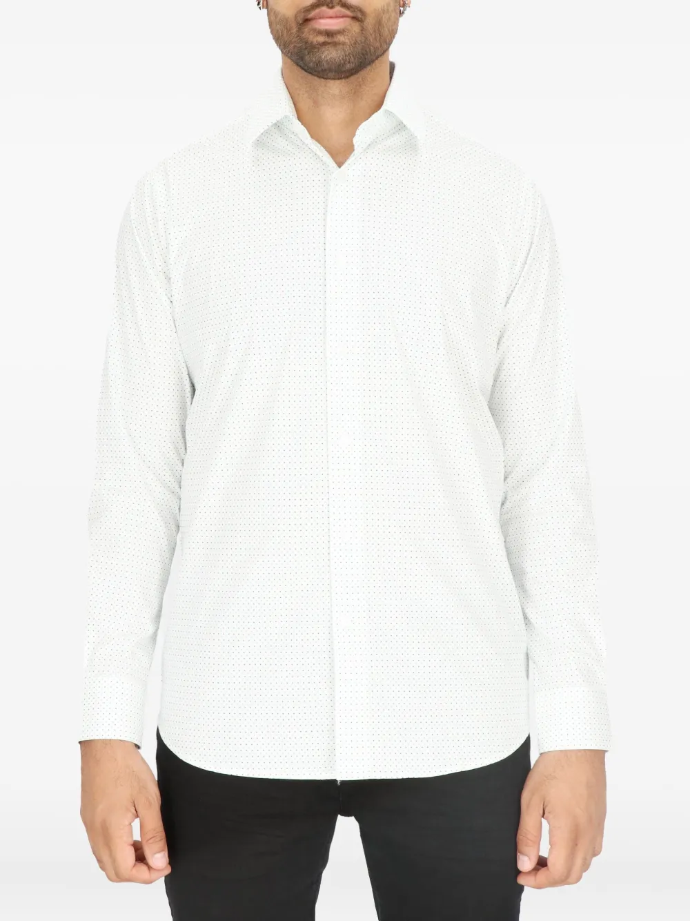 Scotch & Soda micro-dot dress shirt | Image 2