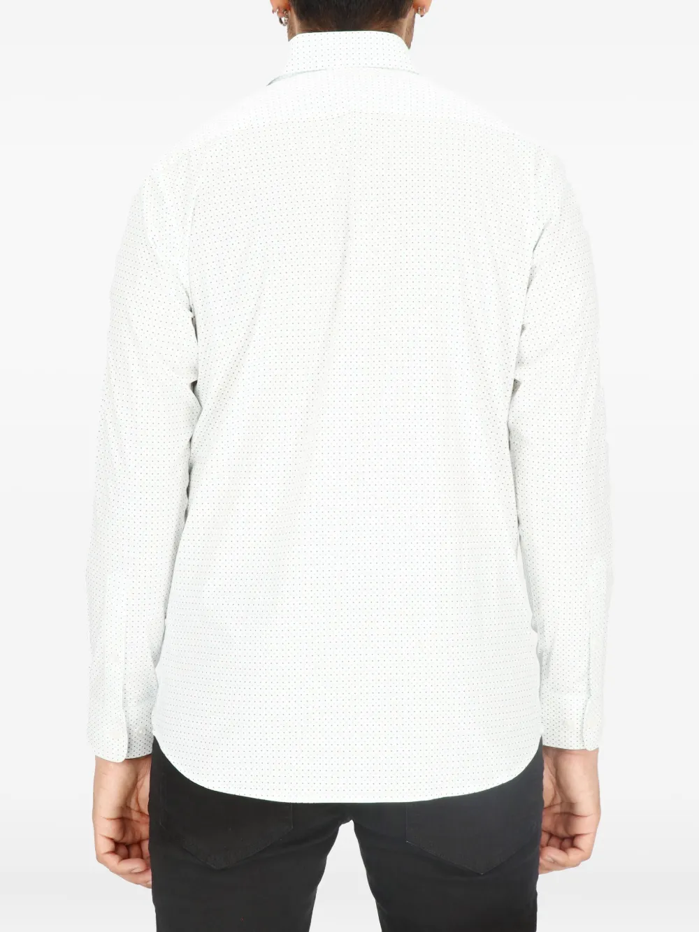 Scotch & Soda Blousejurk met stippen Wit