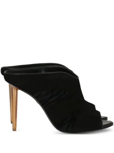Roberto Cavalli open-toe mules