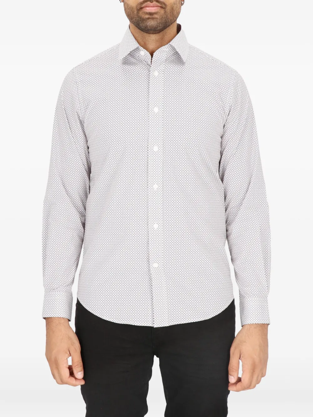 Scotch & Soda micro-pattern shirt | Image 2