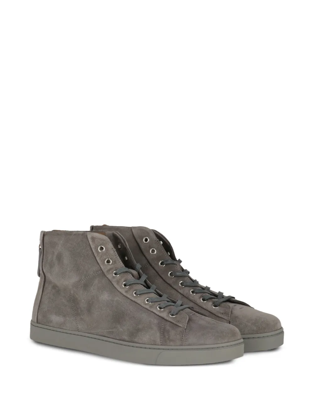 Gianvito Rossi lace-up zip-fastening high-top sneakers | Hi-Tops | Image 2