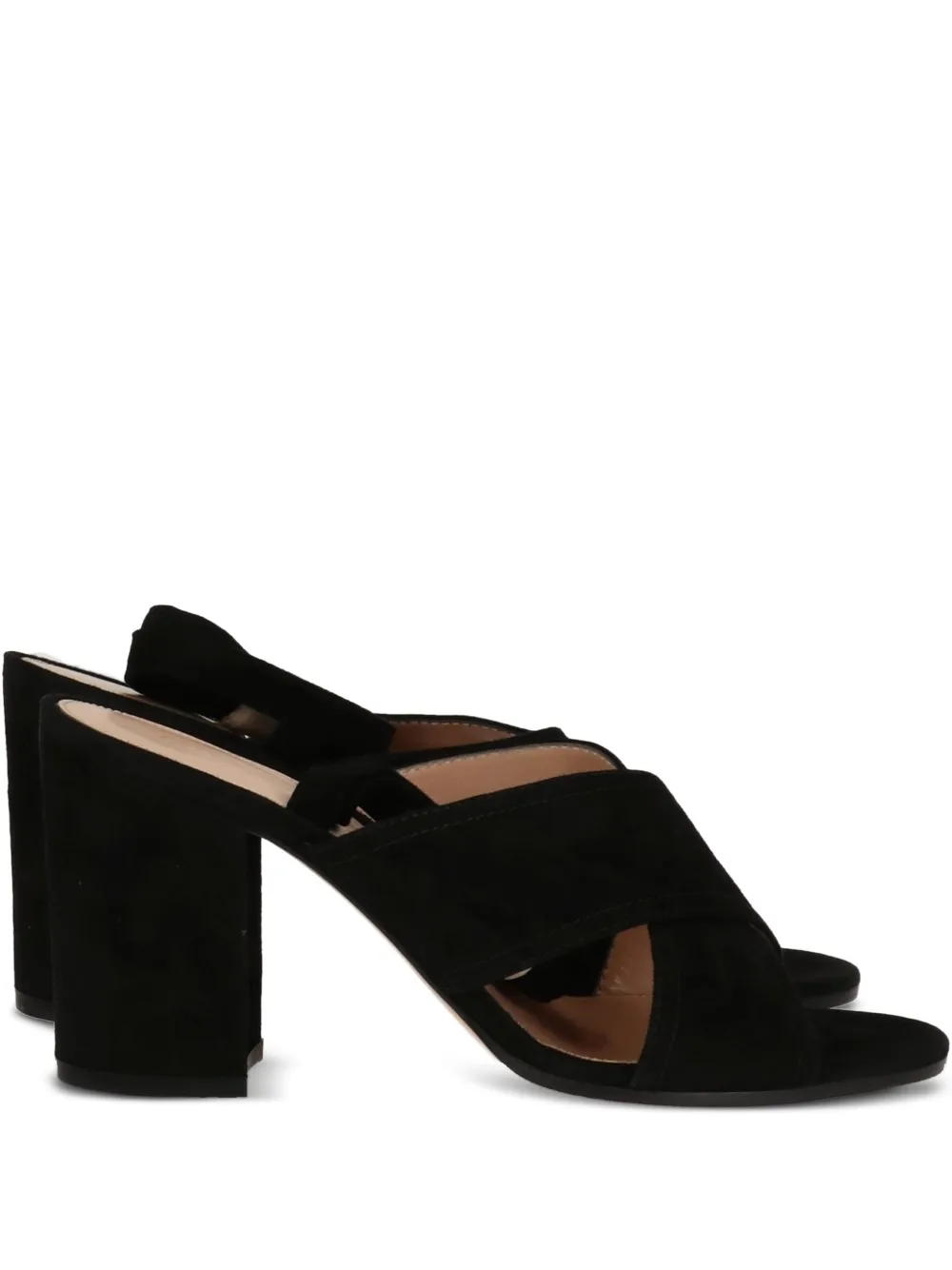 Gianvito Rossi Crossover Block-heel Sandals